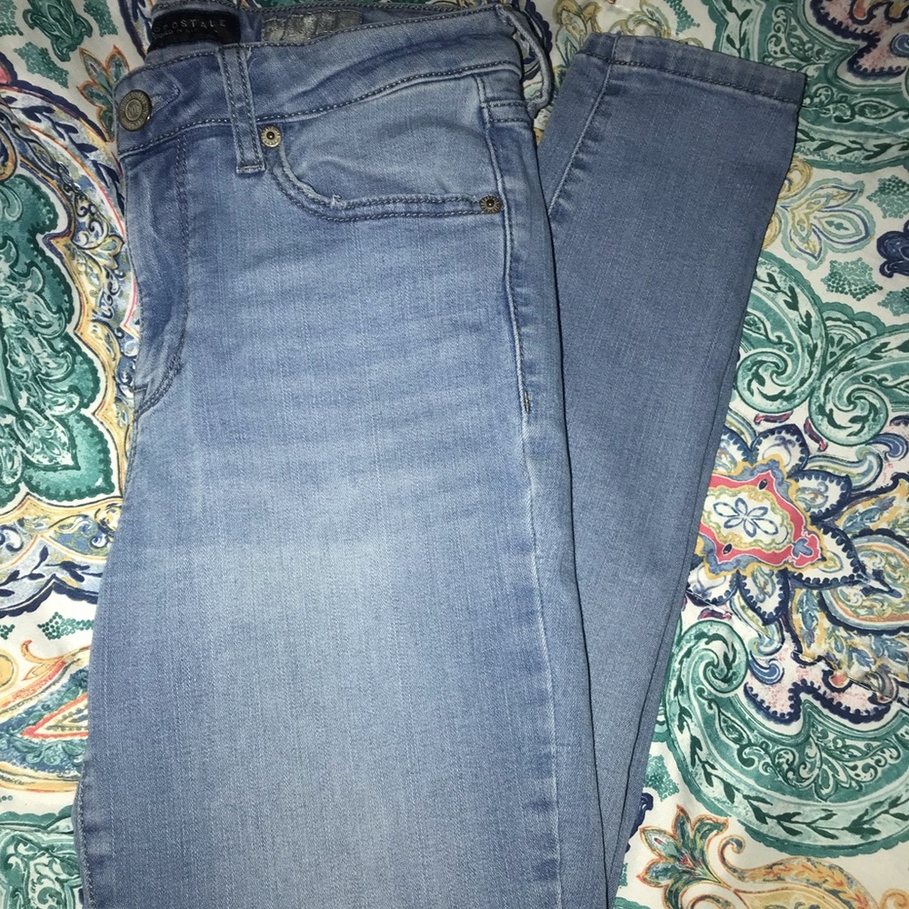 High waisted jeggings